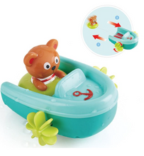 Afbeelding in Gallery-weergave laden, Hape Toys Tubing Pull-back Boat - 20217
