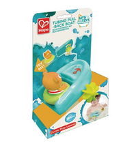 Afbeelding in Gallery-weergave laden, Hape Toys Tubing Pull-back Boat - 20217