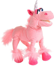 Afbeelding in Gallery-weergave laden, Living Puppets handpop klaspop Hoorntje eenhoorn - W839