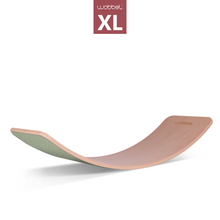 Afbeelding in Gallery-weergave laden, Wobbel XL blank gelakt met vilt Forest green - Bos groen