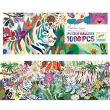 Afbeelding in Gallery-weergave laden, Djeco puzzel Rainbow Tigers, 1000 stukjes - DJ07647