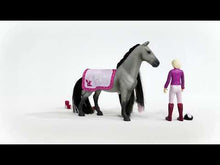 Video laden en afspelen in Gallery-weergave, Schleich Horse Club Sofia's Beauties - Sofia & Dusty starterset - 42584
