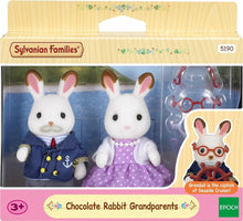 Afbeelding in Gallery-weergave laden, Sylvanian Families - opa en oma Chocoladekonijn - 5190