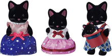 Afbeelding in Gallery-weergave laden, Adalind De Wachter 🩷 Sylvanian Families Midnight Cat, Magische nacht kat Familie - 5530 Goochelaar