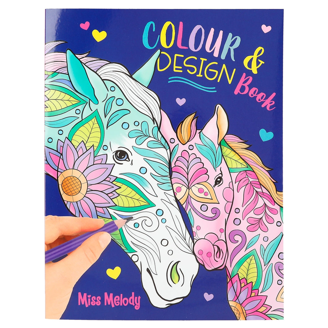 Depesche Miss Melody Kleur & ontwerp boek paarden - 12452