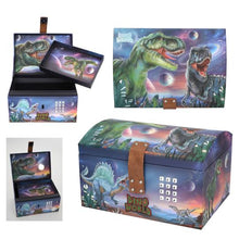 Afbeelding in Gallery-weergave laden, Depesche Dino World schatkist met code, geluid &amp; licht - 13441
