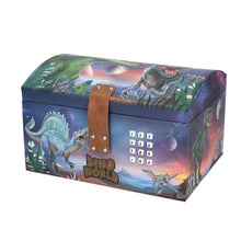 Afbeelding in Gallery-weergave laden, Depesche Dino World schatkist met code, geluid &amp; licht - 13441
