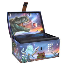 Afbeelding in Gallery-weergave laden, Depesche Dino World schatkist met code, geluid &amp; licht - 13441
