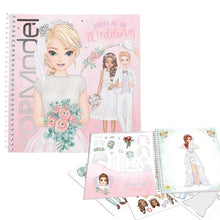 Afbeelding in Gallery-weergave laden, Depesche Topmodel Dress me up stickerboek Wedding  13529
