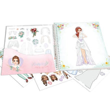 Afbeelding in Gallery-weergave laden, Depesche Topmodel Dress me up stickerboek Wedding  13529
