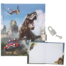Afbeelding in Gallery-weergave laden, Depesche Dino World dagboek met slot - 13997
