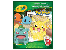 Afbeelding in Gallery-weergave laden, Crayola kleur- en stickerboek Pokémon
