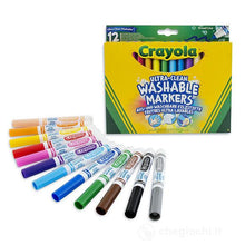 Afbeelding in Gallery-weergave laden, Crayola wasbare stiften - set 12 stuks

