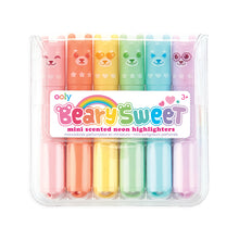 Afbeelding in Gallery-weergave laden, Ooly – Beary Sweet Mini Scented Highlighters
