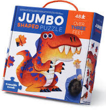 Afbeelding in Gallery-weergave laden, Crocodile Creek Jumbo puzzel 4+ Dinosaurus - 48 stukjes
