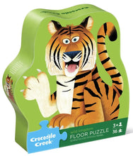 Afbeelding in Gallery-weergave laden, Crocodile Creek vormenpuzzel 3+ Wild Kingdom - 36 stukjes
