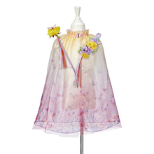 Afbeelding in Gallery-weergave laden, Souza for Kids verkleedset Danae Vlinder cape + haarband + toverstaf, 5-7  jaar - 101194
