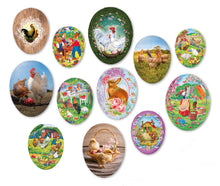 Afbeelding in Gallery-weergave laden, Nestler kartonnen paasei 9 cm - 11009
