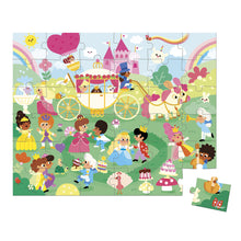 Afbeelding in Gallery-weergave laden, Janod Puzzel - Prinsessen 36 stukjes  - J02391
