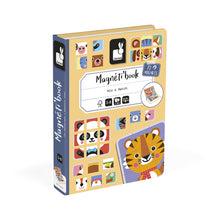 Afbeelding in Gallery-weergave laden, Janod Magneti&#39;book Mix &amp; Match - J02587
