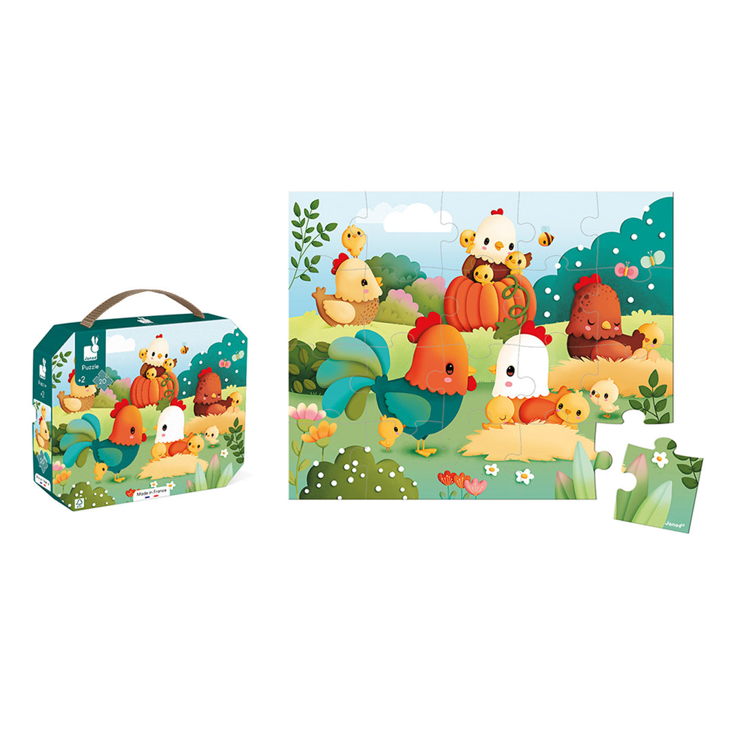Janod Puzzel – Welkom op het boerenerf - J03320