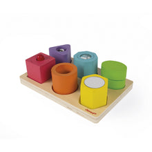 Afbeelding in Gallery-weergave laden, Janod I Wood – Vorm en geluid puzzel - J05332
