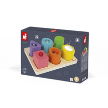 Afbeelding in Gallery-weergave laden, Janod I Wood – Vorm en geluid puzzel - J05332
