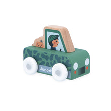Afbeelding in Gallery-weergave laden, Janod Crossroads – houten wagen Safaritruck - J05942
