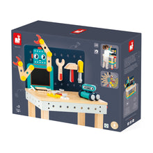 Afbeelding in Gallery-weergave laden, Janod Brico’Kids – houten werkbank Robot - J06457
