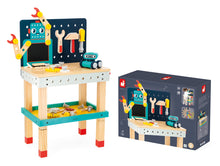 Afbeelding in Gallery-weergave laden, Janod Brico’Kids – houten werkbank Robot - J06457
