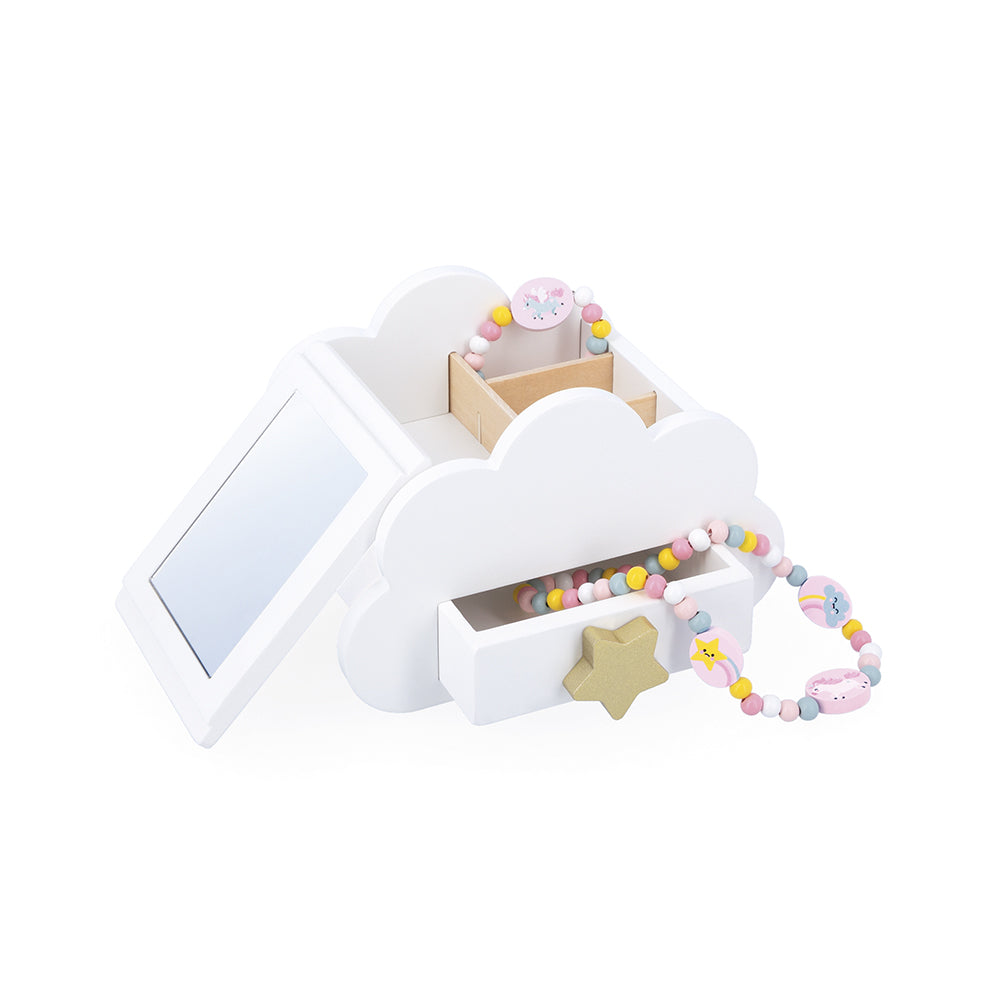 Janod Unicorn – Het Magische houten Sieradendoosje - J06462