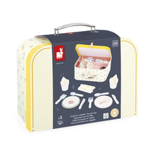 Afbeelding in Gallery-weergave laden, Janod Shiny Grandma – Picknick theeset koffer - J06637
