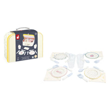 Afbeelding in Gallery-weergave laden, Janod Shiny Grandma – Picknick theeset koffer - J06637
