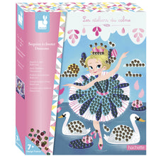 Afbeelding in Gallery-weergave laden, Janod Atelier knufselset Pailletten ballerina - J07822
