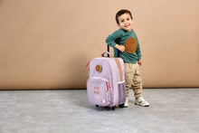 Afbeelding in Gallery-weergave laden, Lässig reistrolley Little Gang, lilac - reiskoffer
