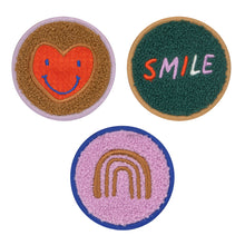 Afbeelding in Gallery-weergave laden, Lässig Patches Set 3 stuks - Little Gang, Smile Heart
