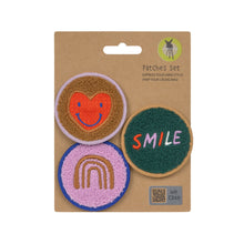Afbeelding in Gallery-weergave laden, Lässig Patches Set 3 stuks - Little Gang, Smile Heart
