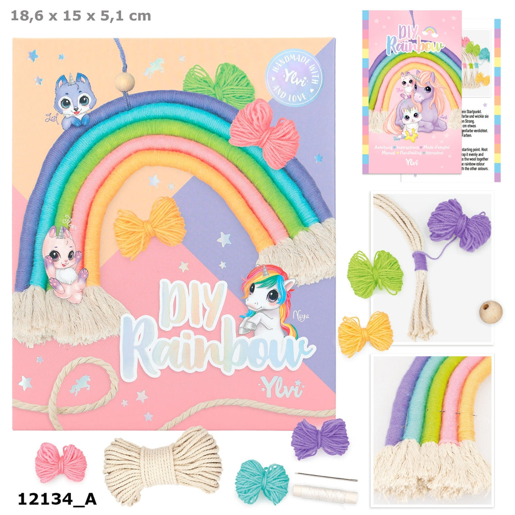 Depesche Ylvi eenhoorn DIY regenboog - 12134