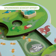 Afbeelding in Gallery-weergave laden, Haba houten puzzel Bosdieren - 6 stukjes
