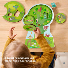 Afbeelding in Gallery-weergave laden, Haba houten puzzel Bosdieren - 6 stukjes
