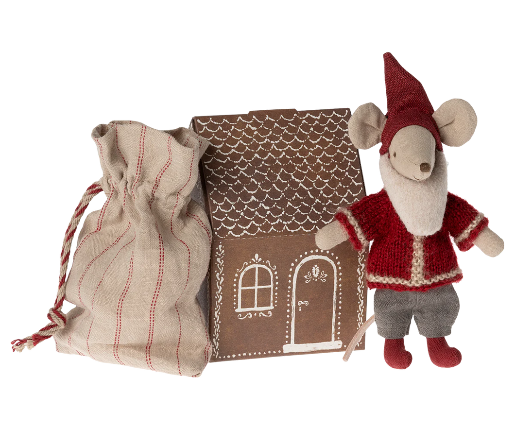 Maileg Santa Mouse - kerstman muis, grote broer 14-3712-00