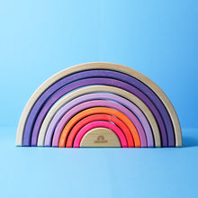Afbeelding in Gallery-weergave laden, Grimm&#39;s houten regenboog neon pink roze- 15040
