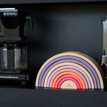 Afbeelding in Gallery-weergave laden, Grimm&#39;s houten regenboog neon pink roze- 15040
