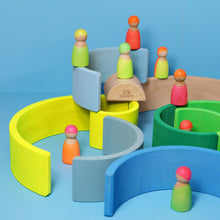 Afbeelding in Gallery-weergave laden, Grimm&#39;s houten regenboog neon groen - 15050

