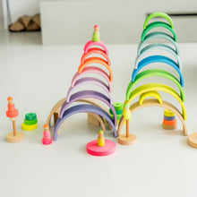 Afbeelding in Gallery-weergave laden, Grimm&#39;s houten regenboog neon groen - 15050
