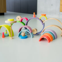 Afbeelding in Gallery-weergave laden, Grimm&#39;s houten regenboog neon groen - 15050
