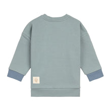 Afbeelding in Gallery-weergave laden, Lässig Kids Sweater GOTS Skateboard granite  green - maat 98/104
