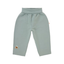 Afbeelding in Gallery-weergave laden, Lässig sweatpants GOTS granietgroen - maat 74/80
