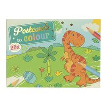 Afbeelding in Gallery-weergave laden, Postkaarten Kleuren Dinosaurus
