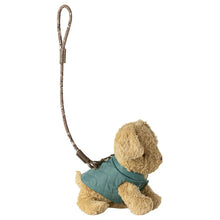 Afbeelding in Gallery-weergave laden, Maileg Harnas en riem van Pet Supply in donker mintgroen 16-6913-01
